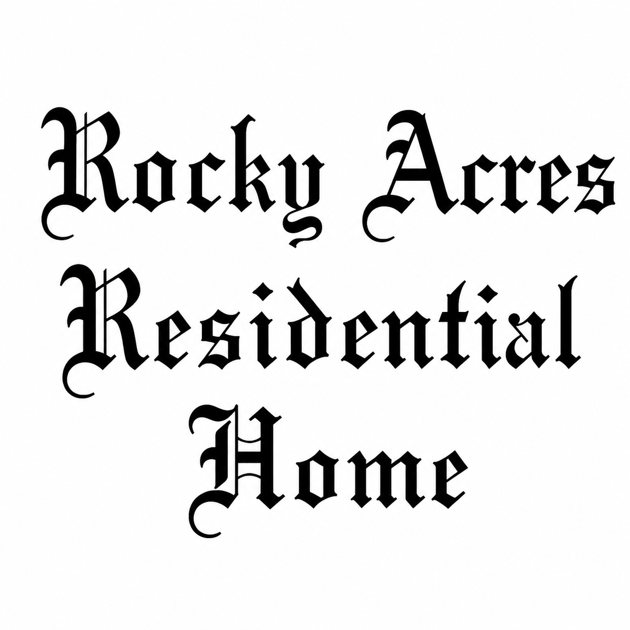 Rocky Acres Residential Home